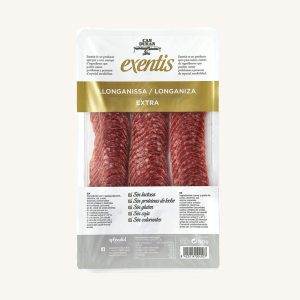 Exentis (Can Duran) Longaniza Extra, from Catalonia, pre-sliced 90 gr