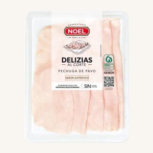 Noel Delizias Cooked turkey breast “al corte” (charcuterie cut), from Girona, pre-sliced 110 gr A