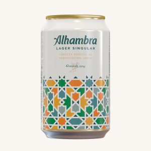 Alhambra Singular, Pale Lager, from Granada, can 33cl