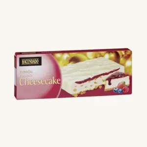 Hacendado Cheesecake nougat (turrón), from Alicante, bar 150g main